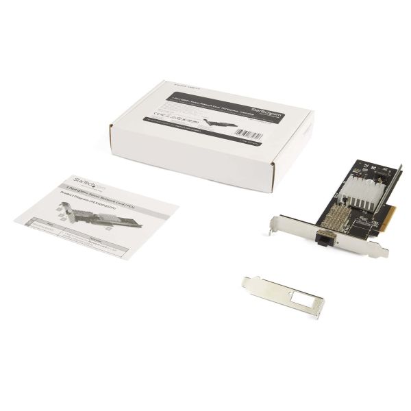 StarTech.com 1 port PCI Express 40G QSFP+ Netwerkkaart, Intel XL710 Open QSFP+ Converged Adapter, PCIe 40 Gigabit Ethernet Server NIC, 40GbE Glasvezel LAN Kaart, Dell PowerEdge HPE ProLiant (PEX40GQSFPI) StarTech.com 1 port PCI Express 40G QSFP+ Netwerkkaart, Intel XL710 Open QSFP+ Converged Adapter, PCIe 40 Gigabit Ethernet Server NIC, 40GbE Glasvezel LAN Kaart, Dell PowerEdge HPE ProLiant (PEX40GQSFPI)