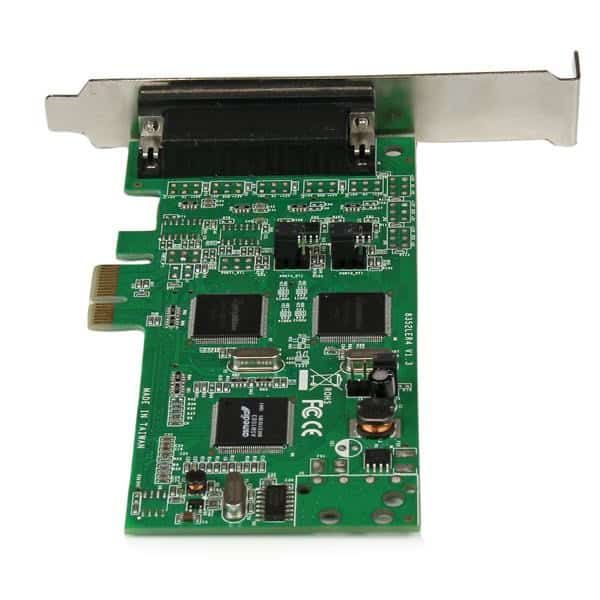 StarTech.com PCI Express PCIe seriële combokaart met 4 poorten 2 x RS232 2 x RS422 / RS485 (PEX4S232485) 1/9 StarTech.com PCI Express PCIe seriële combokaart met 4 poorten 2 x RS232 2 x RS422 / RS485 (PEX4S232485)