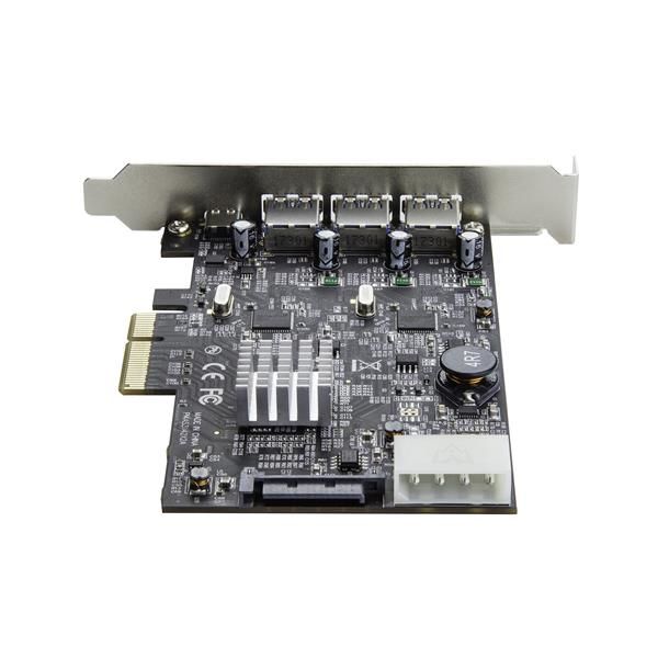StarTech.com 4 poorts USB 3.1 PCIe kaart met 2 onafhankelijke kanalen 3x USB-A en 1x USB-C (PEXUS313AC2V) StarTech.com 4 poorts USB 3.1 PCIe kaart met 2 onafhankelijke kanalen 3x USB-A en 1x USB-C (PEXUS313AC2V)