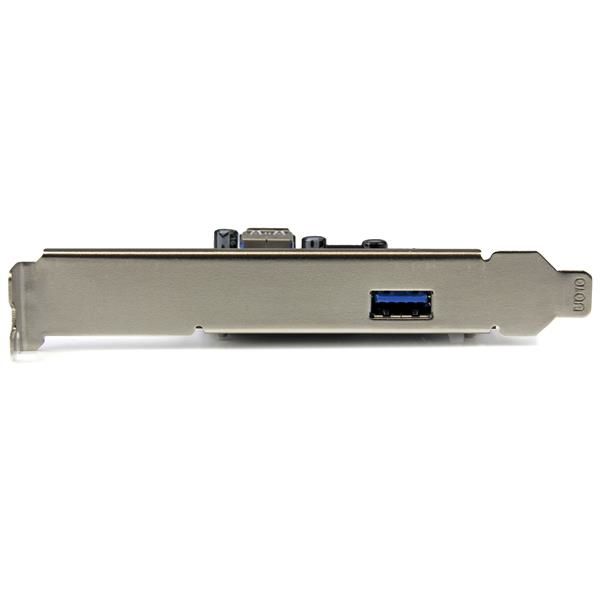 StarTech.com 2-Poorts USB 3.1 (10Gbps) kaart- USB-A, 1x externe, 1x interne PCIe (PEXUSB311EI) StarTech.com 2-Poorts USB 3.1 (10Gbps) kaart- USB-A, 1x externe, 1x interne PCIe (PEXUSB311EI)