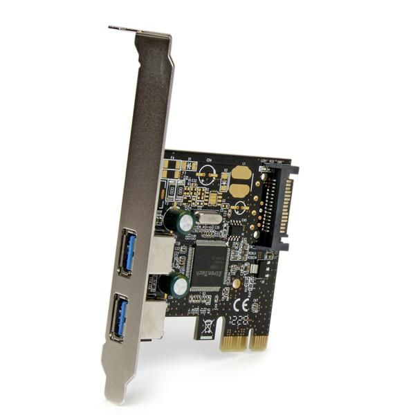 StarTech.com 2 poort USB 3.0 PCI Express controller kaart met SATA voeding (PEXUSB3S23)