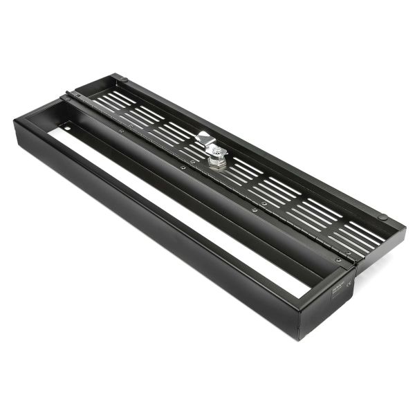StarTech.com 2U Rack Veiligheidspaneel, Uitklapbaar/Vergrendelbaar Rack Cover voor Fysieke Beveiliging/Toegangscontrole van 19" Server Rack & Netwerk Cabinet, Voorgemonteerd (RKSECLK2U)