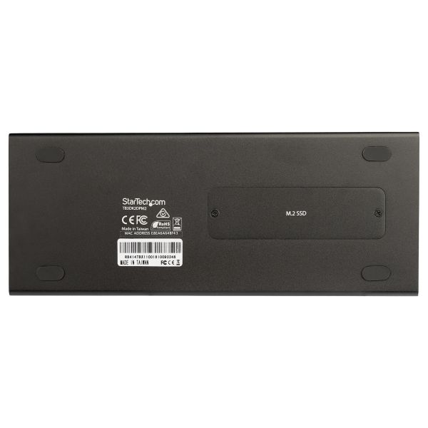 StarTech.com Dual 4K 60Hz monitor Thunderbolt™ 3 dock - PCIe M.2 en SD kaartlezer (TB3DK2DPM2) StarTech.com Dual 4K 60Hz monitor Thunderbolt™ 3 dock - PCIe M.2 en SD kaartlezer (TB3DK2DPM2)