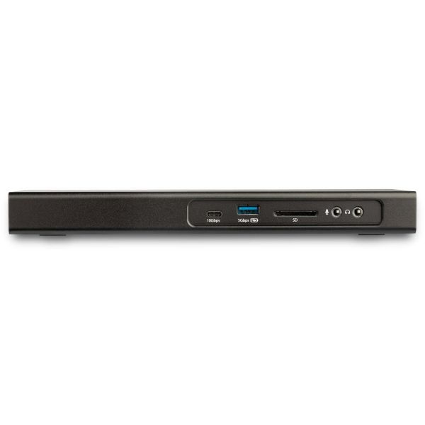 StarTech.com Dual 4K 60Hz monitor Thunderbolt™ 3 dock - PCIe M.2 en SD kaartlezer (TB3DK2DPM2)