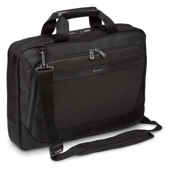 Targus CitySmart 39,6 cm (15.6") Aktetas Zwart, Grijs (TBT914EU)