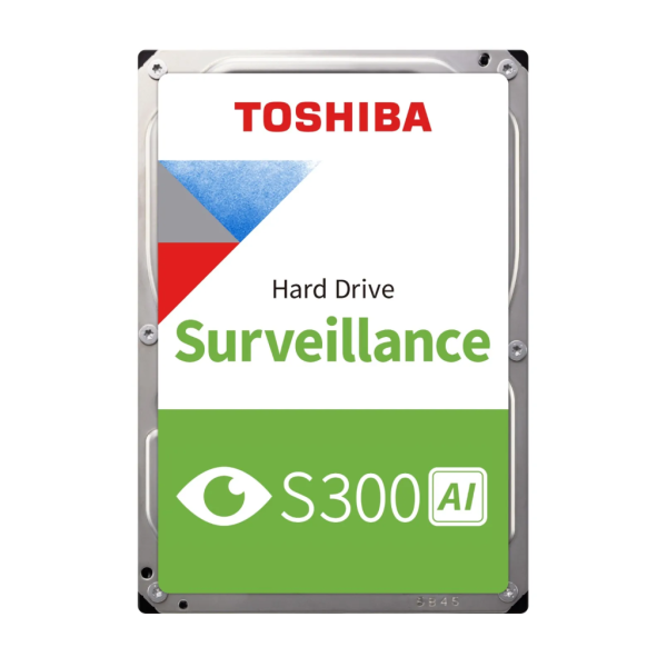 Toshiba 10TB S300 PRO SURVEILLANCE 3.5 SATA HDD 7200 RPM 512MB CMR (MG10ADA10TE-V)