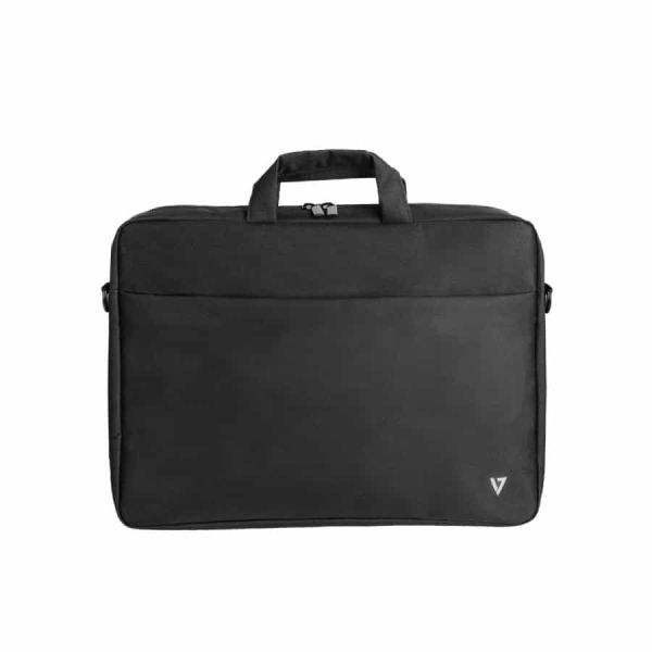 V7 CTK14-BLK laptoptas 35,8 cm (14.1") Aktetas Zwart (CTK14-BLK)