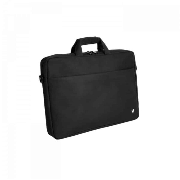 V7 CTK14-BLK laptoptas 35,8 cm (14.1") Aktetas Zwart (CTK14-BLK)