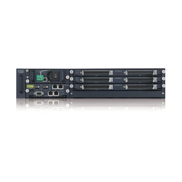 Zyxel IES4105 netwerkchassis 2U Zwart