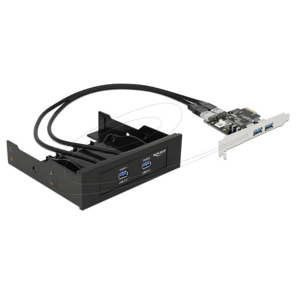Delock Front Panel 2 x USB 3.0 + PCI Express Card 2 x USB 3.0 (61893) (61893)