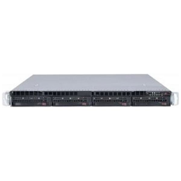 Super Micro SC815 TQC 1U Rack Server - 4x Hot-Swap Bays (CSE-815TQC-R706WB2)