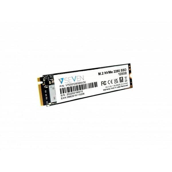 V7 V7SSD128GBNV3E internal solid state drive 128 GB M.2 SATA III NVMe 3D TLC (V7SSD128GBNV3E) V7 V7SSD128GBNV3E internal solid state drive 128 GB M.2 SATA III NVMe 3D TLC (V7SSD128GBNV3E)