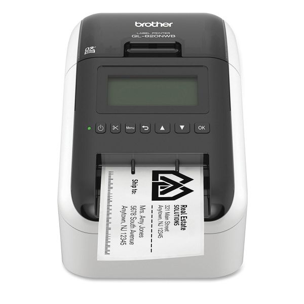 Brother QL-820NWB Labelprinter met WiFi (QL820NWBCYJ1)