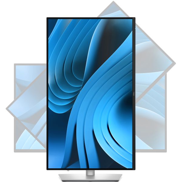DELL Pro Plus P2725D computer monitor 68,6 cm (27") 2560 x 1440 Pixels Quad HD LCD Zwart, Zilver (P2725D)