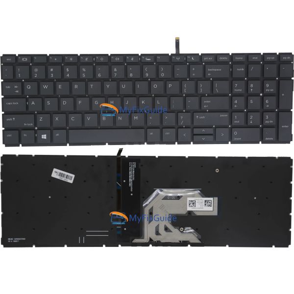 HP 450 G6/G7 Keyboard zonder Backlight CZ/SK (L45091-FL1)
