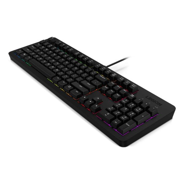 Lenovo K310 toetsenbord Gamen USB Amerikaans Engels Zwart