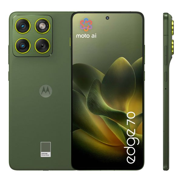 Motorola edge 70 17 cm (6.7") Dual SIM Android 16.0 5G USB Type-C 12 GB 512 GB 4800 mAh Groen (PBA50033SE) Motorola edge 70 17 cm (6.7") Dual SIM Android 16.0 5G USB Type-C 12 GB 512 GB 4800 mAh Groen (PBA50033SE)