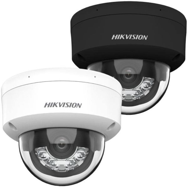 Hikvision DS-2CD2183G2-LIS2U(2.8mm)(BLACK) 8 MP Acusense Smart Hybrid Light Fixed Dome Network Camera (DS-2CD2183G2-LIS2U(2.8MM)(BLACK))
