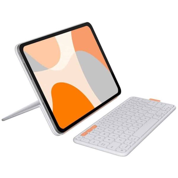 Logitech FLIP Folio Toetsenboekhoes Pale Grey (920-013845)
