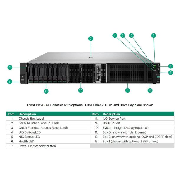 HPE ProLiant DL3X0 Gen12 Server (P77556-B21)