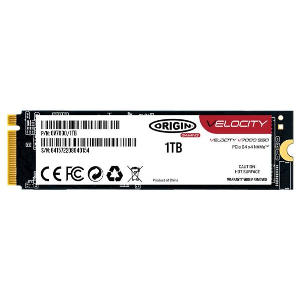 Origin Storage SFYRS/1000G-OS internal solid state drive M.2 1000 GB PCI Express 4.0 3D TLC NVMe (SFYRS/1000G-OS)