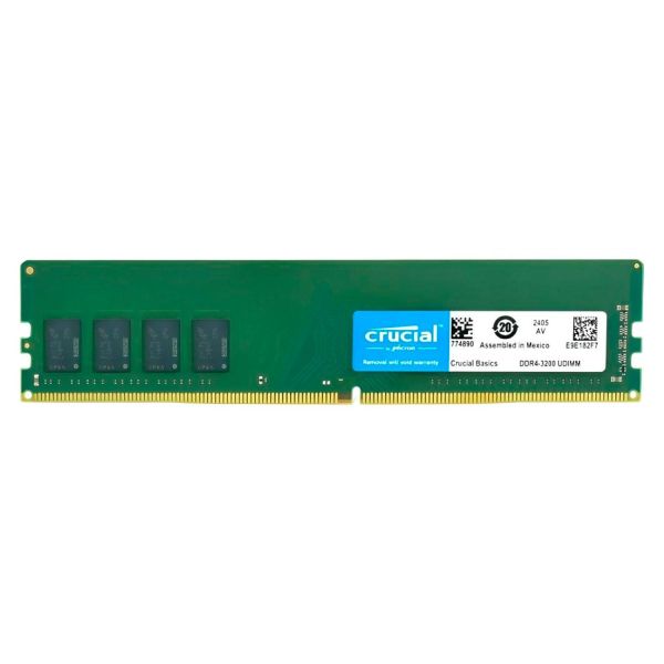 Crucial Basics 8GB DDR4-3200 UDIMM (CB8GU3200)