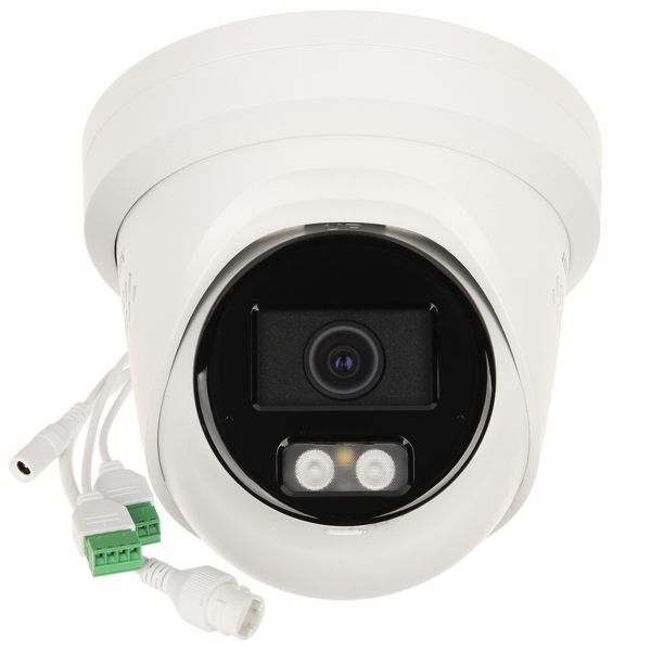 Hikvision DS-2CD2347G3-LIS2UY/SL 2.8mm PL 4 MP Smart Hybrid Light with ColorVu Fixed Turret Network Camera (Polish interface onl (DS-2CD2347G3-LIS2UY/SL 2.8MM PL)