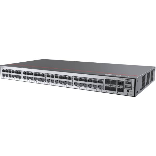 Huawei Switch S5735-L48T4XE-A-V2 48GE ports, 410GE SFP+ ports, 212GE stack ports, AC power + license (S5735-L48T4XE-A-V2)