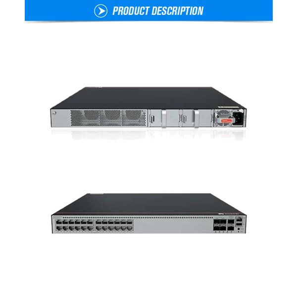 Huawei S5735-S24PN4XE-V2 (24*2.5GBASE-T ports(PoE+), 4*10GE SFP+ ports, 2*12GE stack ports, without power module) + license L-ML (S5735-S24PN4XE-V2)