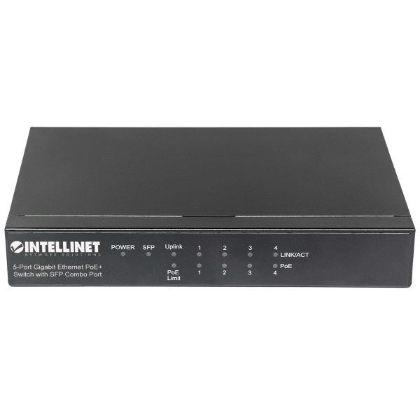 Intellinet 561174 netwerk-switch Gigabit Ethernet (10/100/1000) Power over Ethernet (PoE) Zwart (561174)