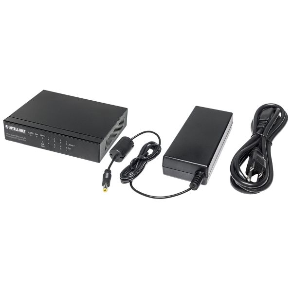 Intellinet 561174 netwerk-switch Gigabit Ethernet (10/100/1000) Power over Ethernet (PoE) Zwart (561174)