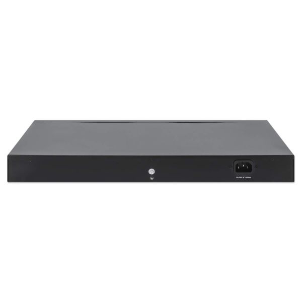 Intellinet 24-Port Gigabit PoE+ Switch met 4x 10G SFP+ (561761)