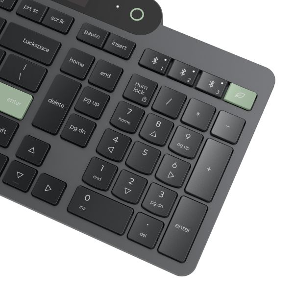 Lenovo 4Y41R69501 toetsenbord Thuis/Werk Bluetooth Frans, Duits Zwart, Groen (4Y41R69501)