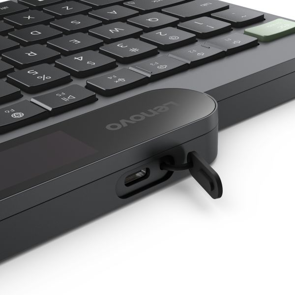 Lenovo 4Y41R69501 toetsenbord Thuis/Werk Bluetooth Frans, Duits Zwart, Groen (4Y41R69501)