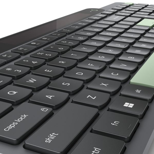 Lenovo 4Y41R69515 toetsenbord Thuis/Werk Bluetooth Belgisch, Frans Zwart, Groen (4Y41R69515)