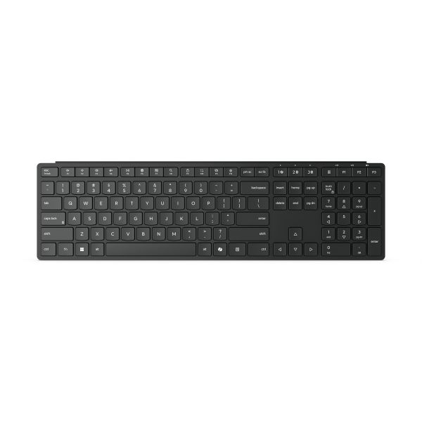 Lenovo 4Y41S04692 toetsenbord Thuis/Werk RF-draadloos + Bluetooth Frans, Duits, Zwitsers Zwart (4Y41S04692)