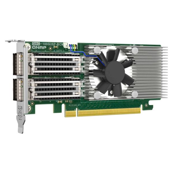 QNAP QXG-100G2SF-BCM netwerkkaart Intern Fiber 100000 Mbit/s (QXG-100G2SF-BCM) QNAP QXG-100G2SF-BCM netwerkkaart Intern Fiber 100000 Mbit/s (QXG-100G2SF-BCM)