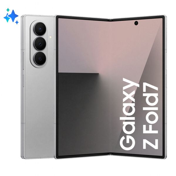Samsung Galaxy Z Fold7 20,3 cm (8") Android 16.0 5G 12 GB 512 GB 4400 mAh Zilver (SM-F966BZSCEUE)