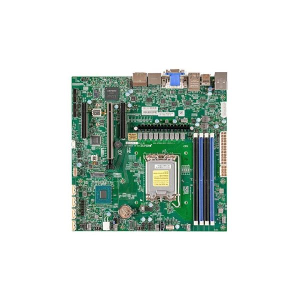 Super Micro Supermicro X13SAE - Motherboard - ATX - LGA1700-Sockel - W680 Chipsatz - USB 3.2 Gen 1, USB 3.2 Gen 2, USB-C Gen 2x2 (MBD-X13SAE-B)