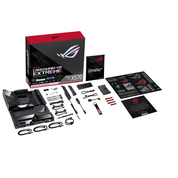 ASUS ROG Crosshair VIII Extreme AMD X570 Socket AM4 Verlengd ATX (90MB1860-M0EAY0)