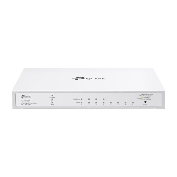 TP-Link FESTA FS308GP netwerk-switch Managed Gigabit Ethernet (10/100/1000) Power over Ethernet (PoE) Wit (FESTA FS308GP)