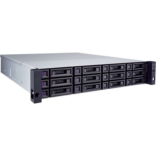 Qsan Technology XCubeDAS XD5312-S disk array Rack (2U) Zwart (XD5312S)