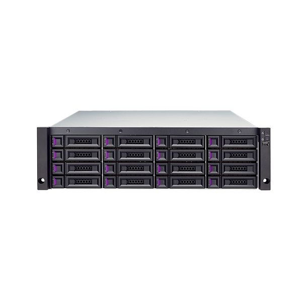 Qsan Technology XCubeDAS XD5316-D disk array Rack (3U) Zwart (XD5316D)