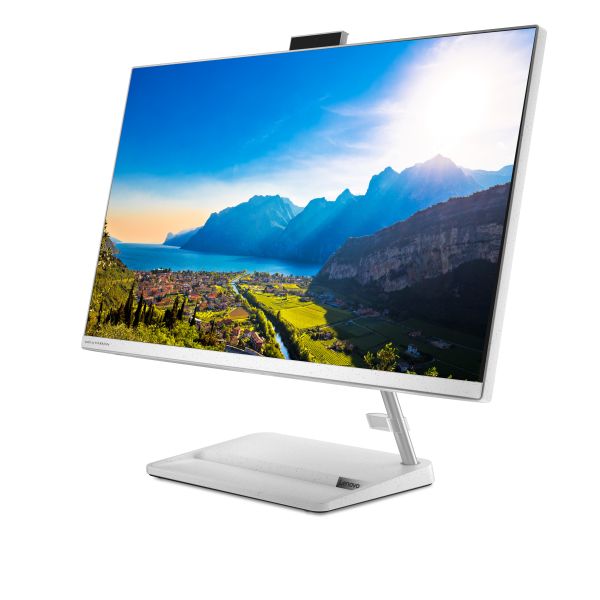 Lenovo IdeaCentre AIO 3 27ALC6 AMD Ryzen™ 5 7430U 68,6 cm (27") 1920 x 1080 Pixels Alles-in-één-pc 16 GB DDR4-SDRAM 1 TB SSD Windows 11 Home Wi-Fi 6 (802.11ax) Wit (F0FY00QUGE)