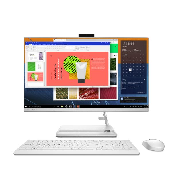 Lenovo IdeaCentre AIO 3 27ALC6 AMD Ryzen™ 5 7430U 68,6 cm (27") 1920 x 1080 Pixels Alles-in-één-pc 16 GB DDR4-SDRAM 1 TB SSD Windows 11 Home Wi-Fi 6 (802.11ax) Wit (F0FY00QUGE)