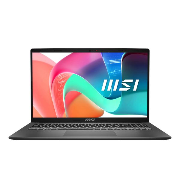 MSI Modern 15 F1MXG-1037NL Intel Core 5 120U Laptop 39,6 cm (15.6") Full HD 8 GB DDR4-SDRAM 512 GB SSD Wi-Fi 6E (802.11ax) Windows 11 Home Grijs (9S7-15S111-1037)
