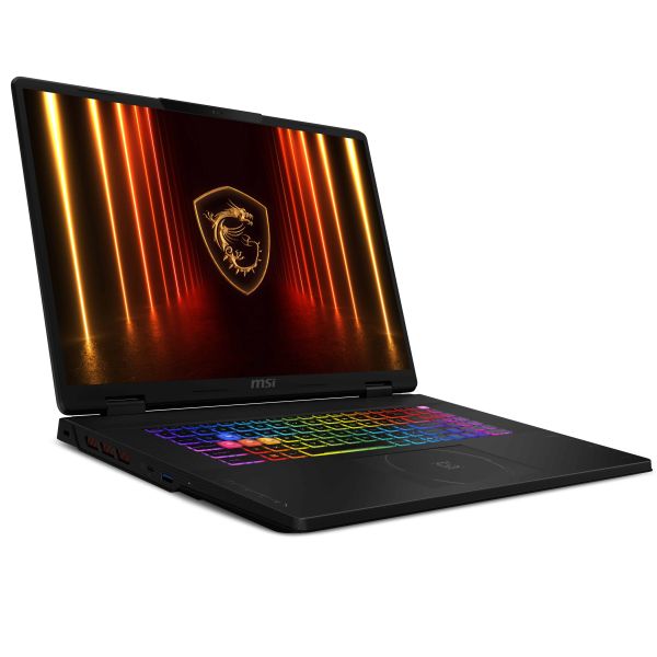 MSI Crosshair A18 HX A8WFKG-038NL AMD Ryzen™ 7 8840HX Laptop 45,7 cm (18") Quad HD+ 32 GB DDR5-SDRAM 1 TB SSD NVIDIA GeForce RTX 5060 Wi-Fi 6E (802.11ax) Windows 11 Home Zwart (9S7-184L11-038)