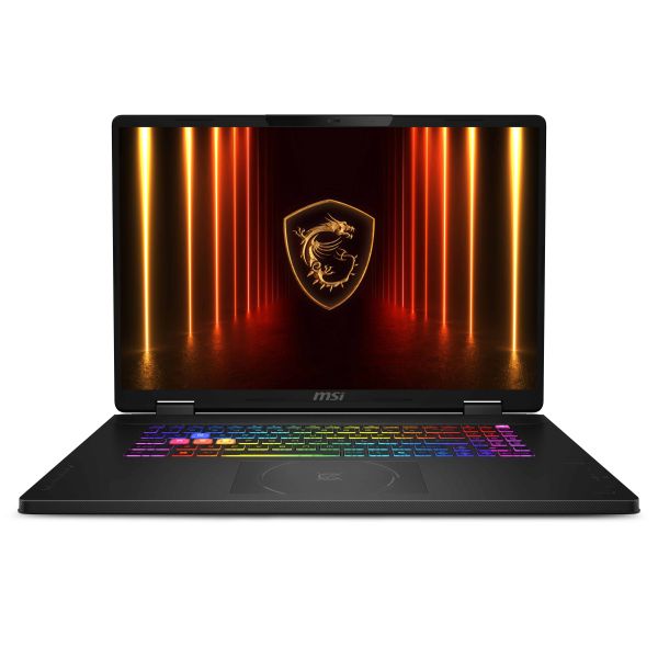 MSI Crosshair A18 HX A8WFKG-038NL AMD Ryzen™ 7 8840HX Laptop 45,7 cm (18") Quad HD+ 32 GB DDR5-SDRAM 1 TB SSD NVIDIA GeForce RTX 5060 Wi-Fi 6E (802.11ax) Windows 11 Home Zwart (9S7-184L11-038)
