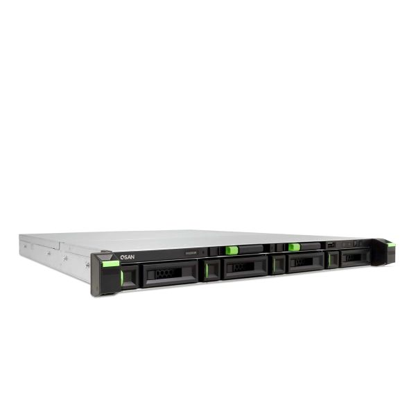 QSAN XCubeNAS XN5004R/8TB NAS Rack (1U) Ethernet LAN Zwart, Metallic G3930 (XN5004R/8TB)
