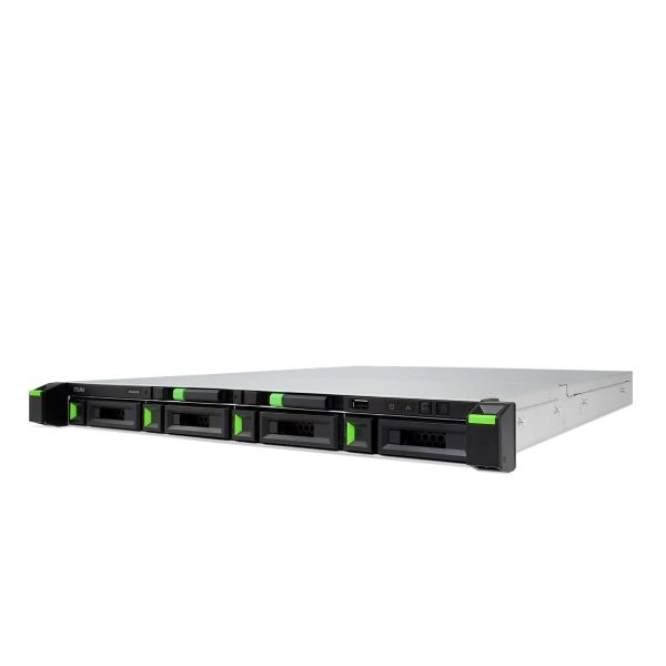 QSAN XCubeNAS XN5004R/8TB NAS Rack (1U) Ethernet LAN Zwart, Metallic G3930 (XN5004R/8TB)